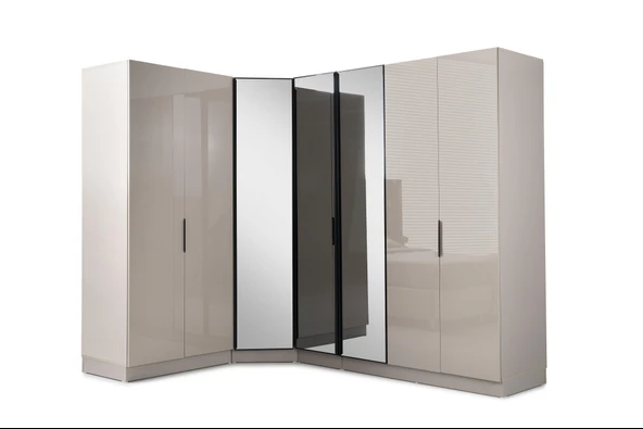 Nil %100 MDF Köşe Yatak Odası Takımı - 2