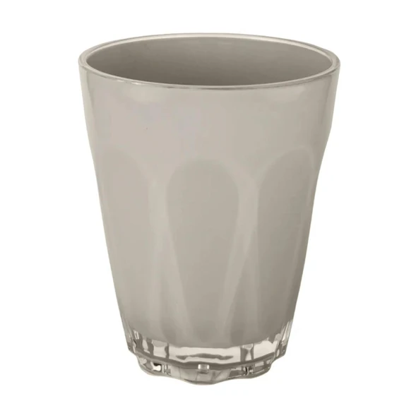 Baci Milano Aqua Su Bardağı Akrilik- Boz Kahvrengi ürün görseli