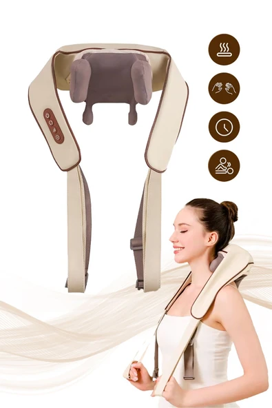 Relax Yoğurmalı Omuz ve Boyun Masaj Cihazı