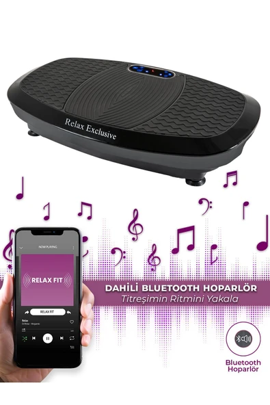 Relax Exclusive 3d Vibration Plate Titreşimli Spor Egzersiz Fitness Aleti Cihazı - 3