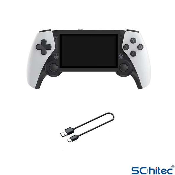 ScHitec M25 Mini HDMI Çıkşlı Tv Bağlanan El Atarisi Joistickli 4.3inç 3D IPS Ekran 20000 Oyunlu Konsol 64Gb - 7