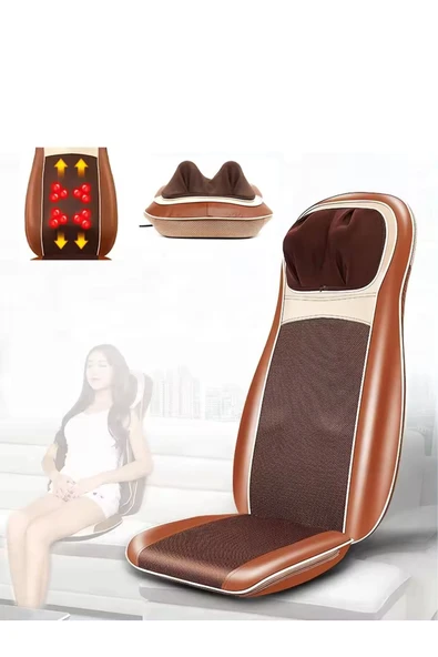 Relax Ovmalı Isıtmalı Masaj Minderi