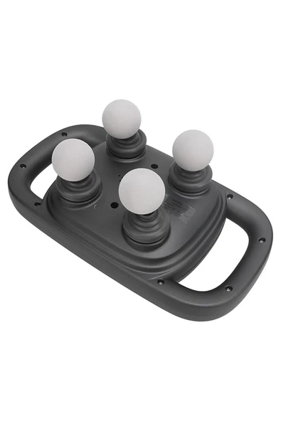 Relax 4 Başlıklı Masaj Tabancası - Ergonomik Derin Doku Sırt ve Boyun Masaj Aleti, Ağrı ve Sızı Giderici - 2