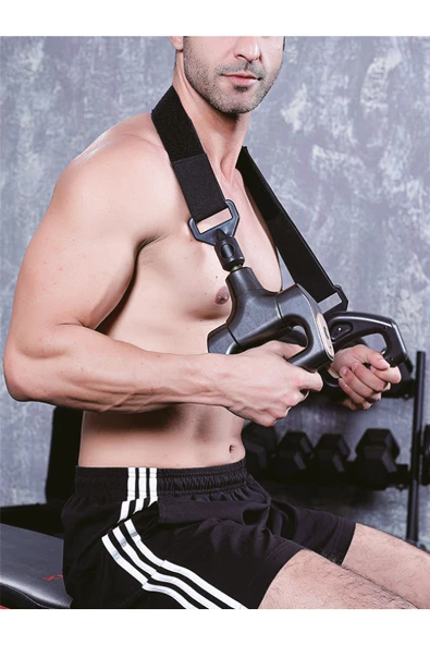 Relax Vibraband Ayarlanabilir Titreşim Kemeri Vurmalı Masaj Tabancası Sporcu Masaj Aleti - 8