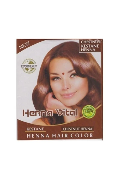 Henna Vital Hint Kınası 6'lı Kestane