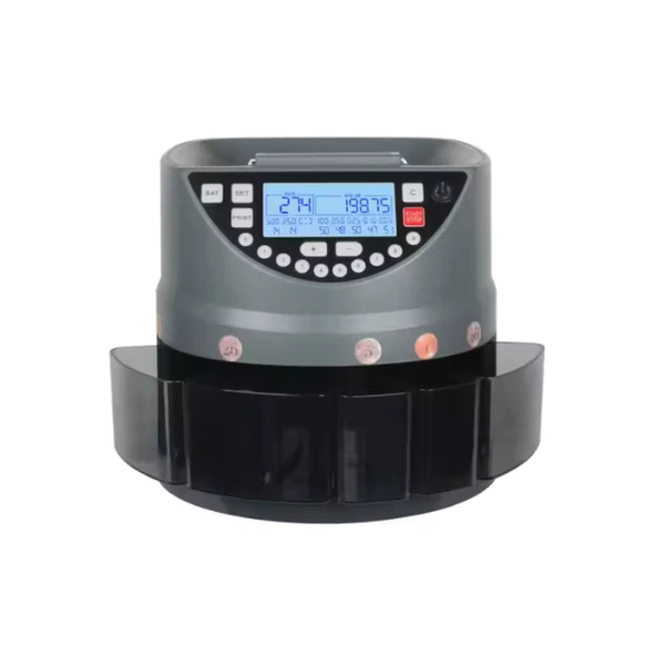 Bill Counter CS-300 Madeni Bozuk Para Sayma ve Ayrıştırma Makinesi - 4