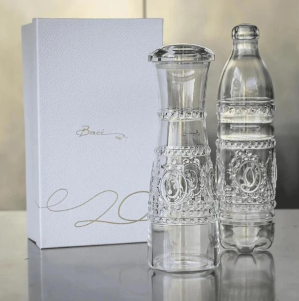 Baci Milano Baroque&Rock Karaf Akrilik Şeffaf - Resim 2
