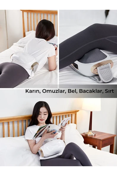 Relax Masaj Kemeri Şarjlı Isıtmalı Çok Fonksiyonlu, Karın, Bel, Bacaklar - 7