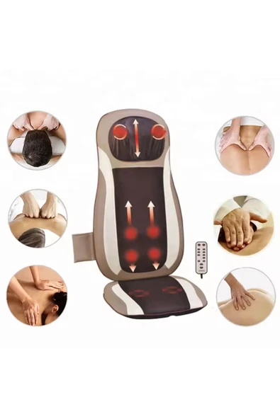 Relax Ovmalı Isıtmalı Masaj Minderi - 3