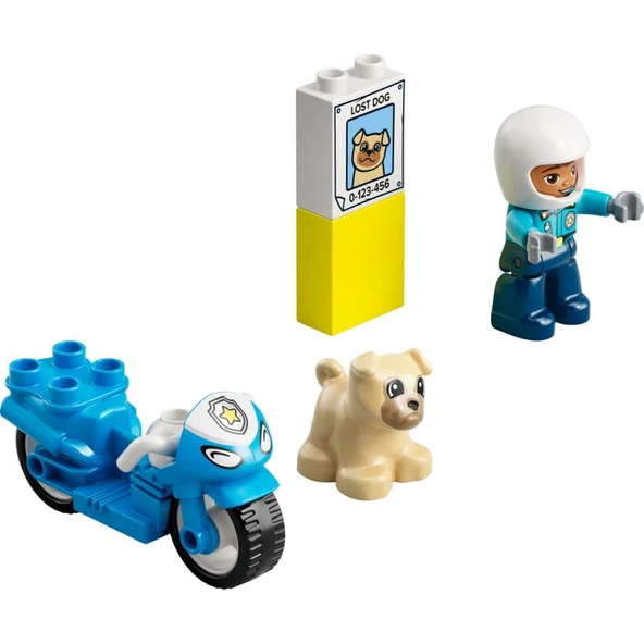 LEGO 10967 DUPLO® Kurtarma Polis Motosikleti