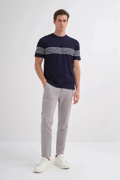 CAZADOR 3040 BISIKLET YAKA TRİKO TİŞÖRT ERKEK EKRU ürün görseli 1