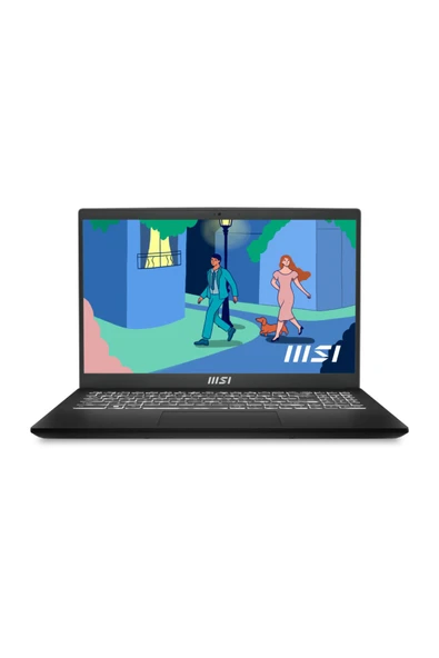 MSI  MODERN 15 B12MO-624XTR Intel Core i5-1235U 8GB DDR4 512GB SSD UMA 15.6 FHD FreeDos Notebook