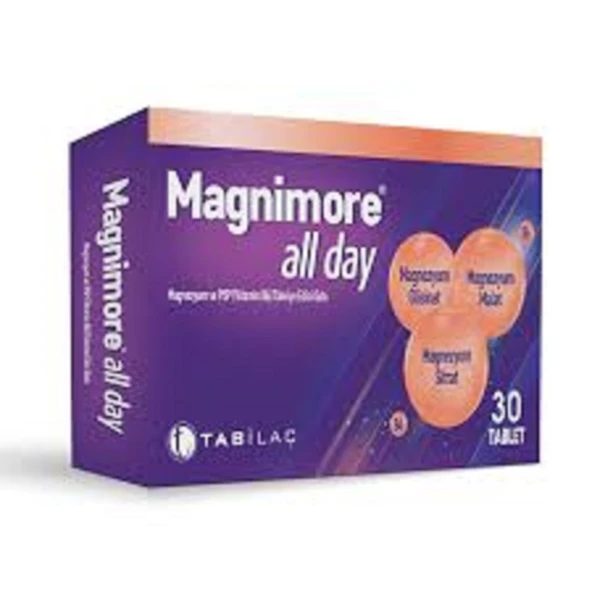 Magnimore All Day 30 Tablet ürün görseli