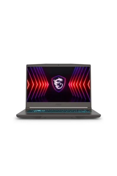 MSI  Thin 15 B12ve-1625xtr I5-12450h 16gb Ddr4 Rtx4050 6gb 512gb Ssd 15.6? 144hz Fhd Fdos Notebook