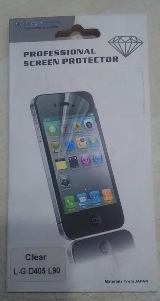 LG L90 D405 CEP TELEFONU EKRAN KORUYUCU JELATİN