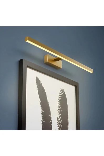 Pano Aydınlatma Gold Renkli Ledli Aplik ürün görseli 1