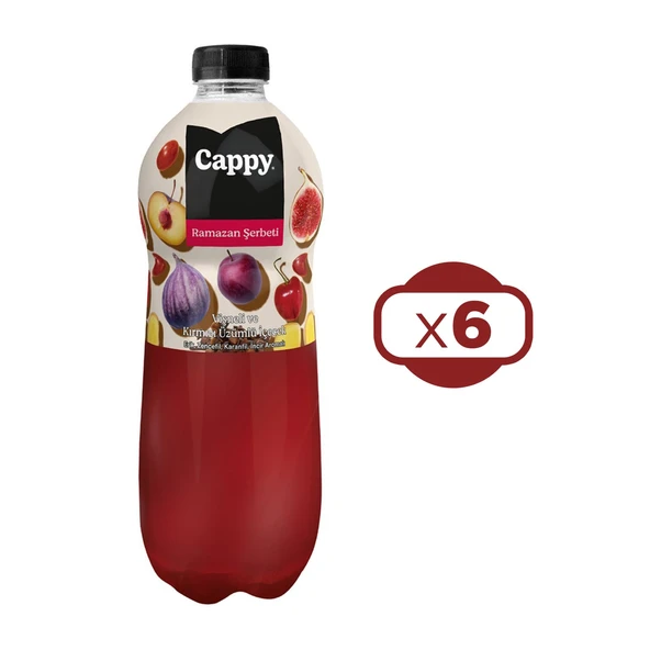 Cappy Ramazan Şerbeti 1 lt X 6 Adet - 2