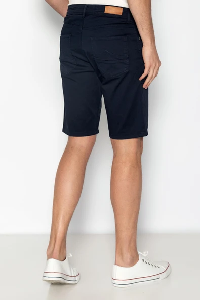 Erkek Yazlık Short Pamuk Ve Likralı Gabardin Kumaşdan - 8