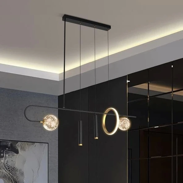 Baston Peri Led Avize - Yemek Masası