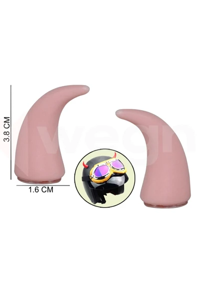 WEGNA DİREKSİYON VE KASK ÜSTÜNE TAKILAN BOYNUZ APARATI PEMBE 103008