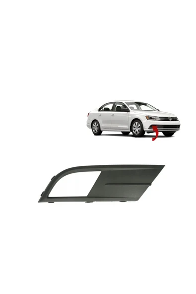 gkl Volkswagen Jetta 2015- Sisli Sağ Sis Kapağı 5c6853666e