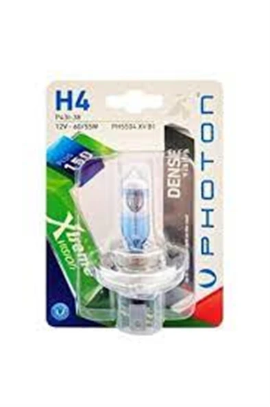 Photon PH5504 XV B1-FAR AMPULU H4 EXTREME VISION + %150 FAZLA ISIK TEKLİ