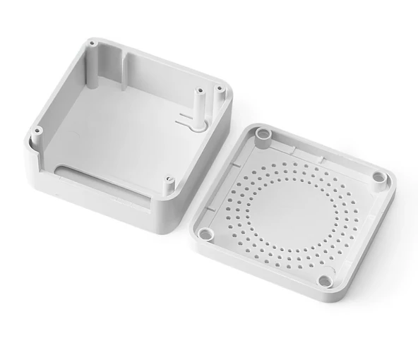 Plastik Elektronik Proje Kutusu 43x43x20mm Beyaz Elektronik Devre Prototip Wifi Iot Ble Akıllı Ev Buton Ses Zil Kapı Giriş Otomasyon - Resim 7