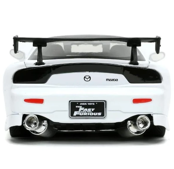 Jada Hızlı Öfkeli Fast & Furious 1993 Mazda Rx-7 Model Metal Araba - 3