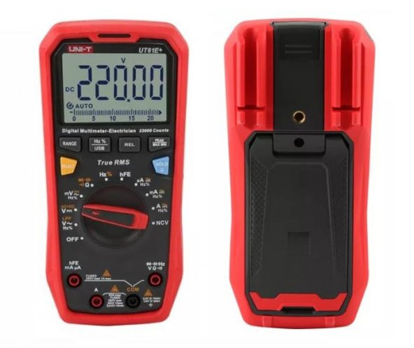 Unı-T Ut 61E+ True Rms Dijital Multimetre 1000V Ac/Dc 20A Ac/Dc Ncv - 2