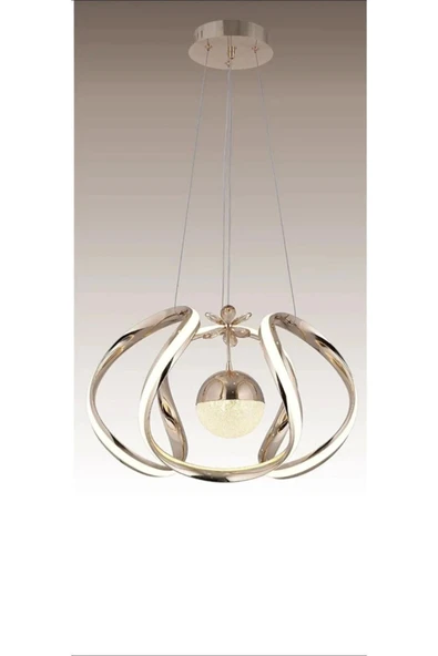 Modern Sarkıt Toplu 3 Renk Sarkıt Salon Avize - 4