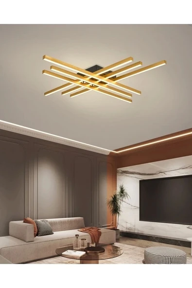 6 Çubuklu Sarı Led Tavan Aydınlatma - 2