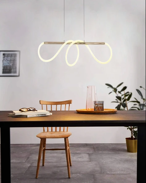 Modern Ledli Yemek Odası Avize ürün görseli 1