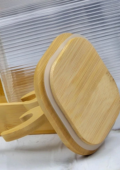 Hometarz Boynuz Şekilli Cam Kavanoz Seti - Borosilikat Cam Kavanoz Takımı - 4'lü Set - 3