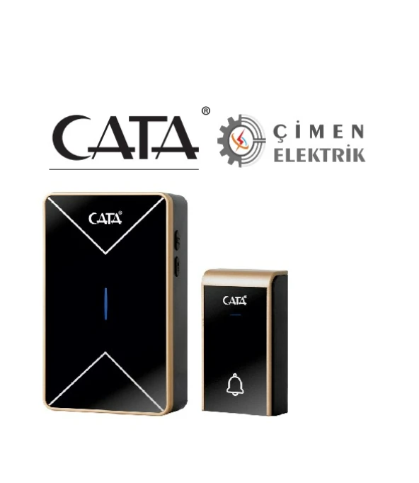 CATA CT 104 Uzaktan Kumandalı Zil Lüks Model Led Işıklı