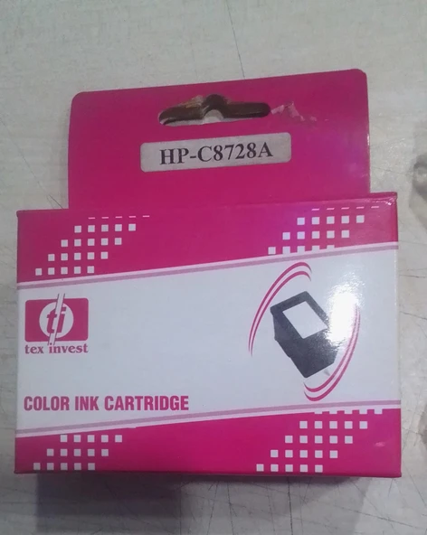 TEX MARKA HP 28 C8728A Renkli Kartuş (ESKİ TARİHLİ STOK)