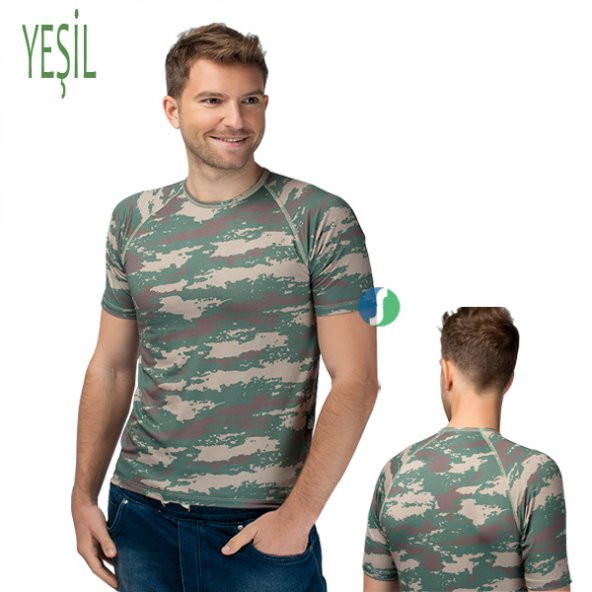 Micro Tshirt 18-025 Green/Yeşil