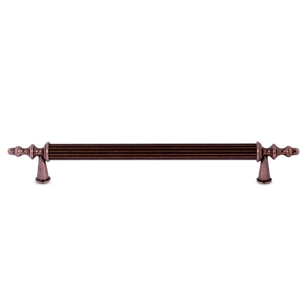 Ovacık Eskitme Antik Bakır Metal 128 mm (4 ADET) Mobilya Mutfak Çekmece Dolap Kulpu Kulbu Kulpları - 5