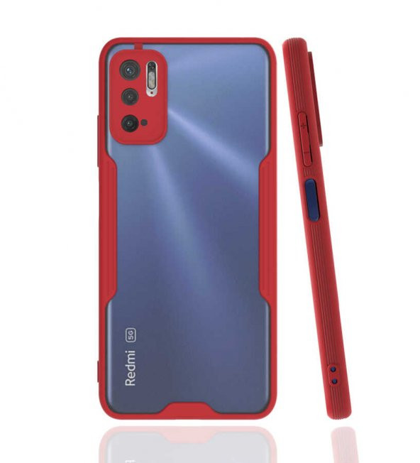 Xiaomi Redmi Note 10 5G Kılıf kamera Korumalı Arkası Şeffaf Silikon - 4
