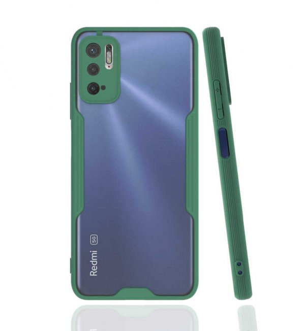 Xiaomi Redmi Note 10 5G Kılıf kamera Korumalı Arkası Şeffaf Silikon - 7