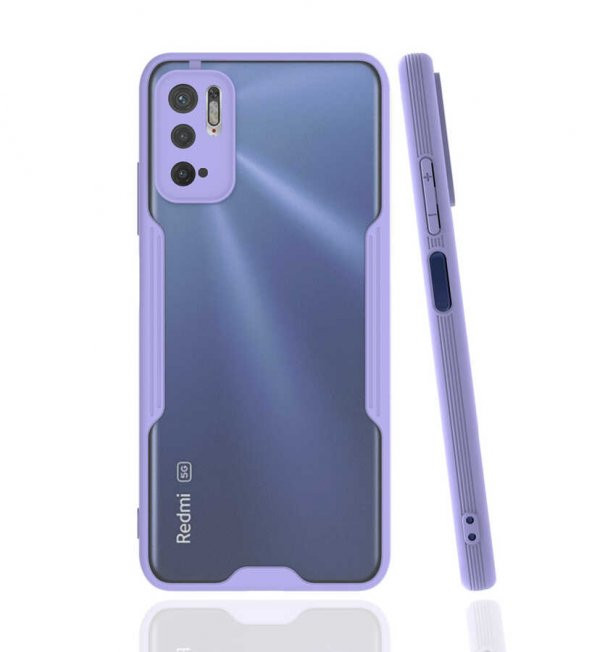 Xiaomi Redmi Note 10 5G Kılıf kamera Korumalı Arkası Şeffaf Silikon - 10