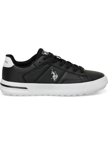 U.S.POLO ASSN MANGO 4FX SİYAH BEYAZ CASUAL ANATOMİK SPOR AYAKKABISI - Resim 3