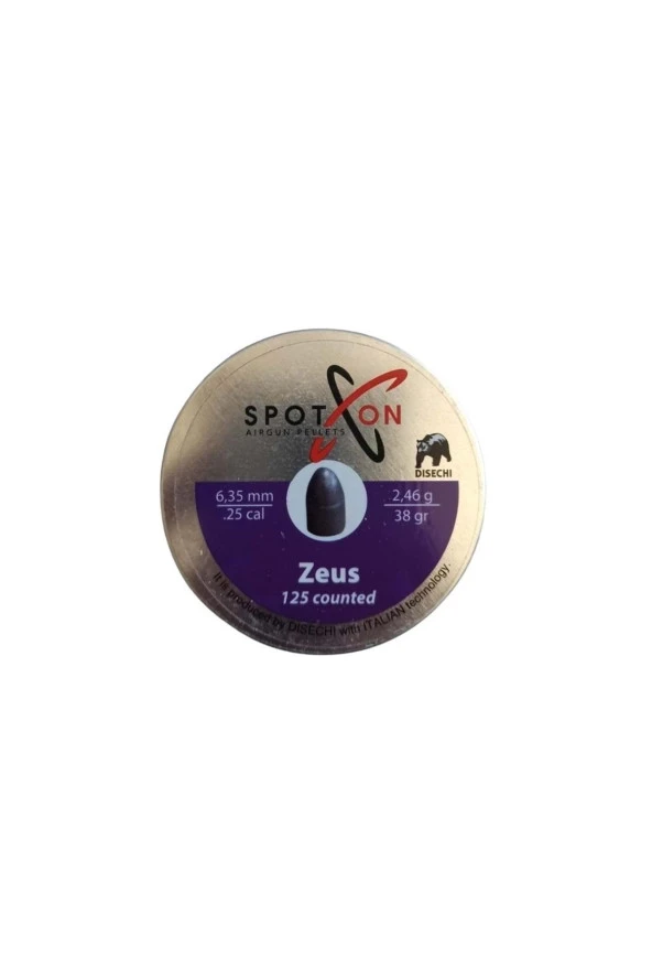 Spoton Zeus Solid 6,35 mm 38 Grain
