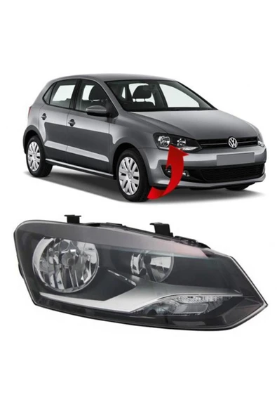 UNIVERSA DEPO 441-11D8R-LDEM2-FAR SAG H4 POLO R6 10  6R1941016C