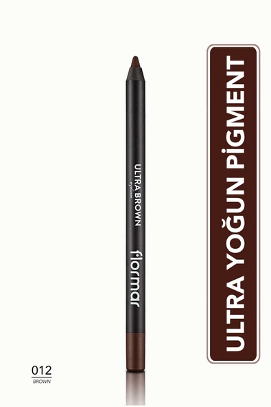 Kahverengi Göz Kalemi Ultra Eyeliner No: 012