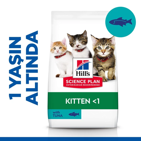 Hill's Scıence Plan Kitten Tuna Balıklı Yavru Kedi Maması 1,5 Kg