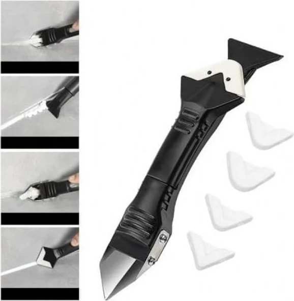 Silikon Mastik Çekme ve Sökme Aparatı 2 Si Bir Arada