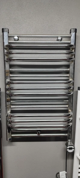 DECOPAN DEKORATİF MD9 MODEL ELEKTRİKLİ KROM HAVLUPAN