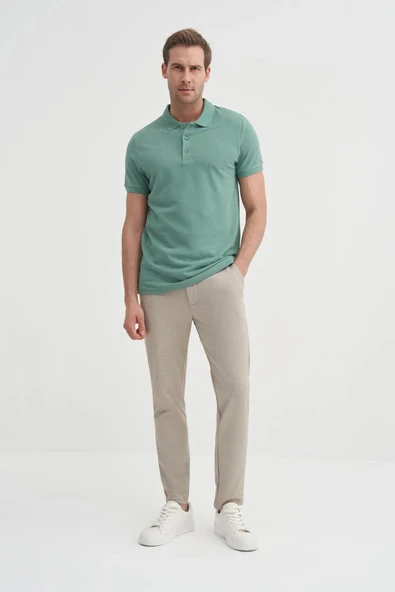 Cazador Erkek 4613 Polo Pike T-shırt S.blue