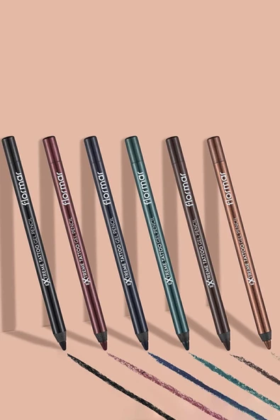 Mat Kalıcı Göz Kalemi (MAVİ) - Extreme Tattoo Gel Pencil - 004 Intense Blue - 8682536028868 - 8