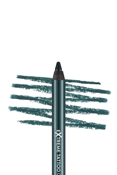 Mat Kalıcı Göz Kalemi (YEŞİL) - Extreme Tattoo Gel Pencil - 003 Deep Green - 8682536028851 - 3